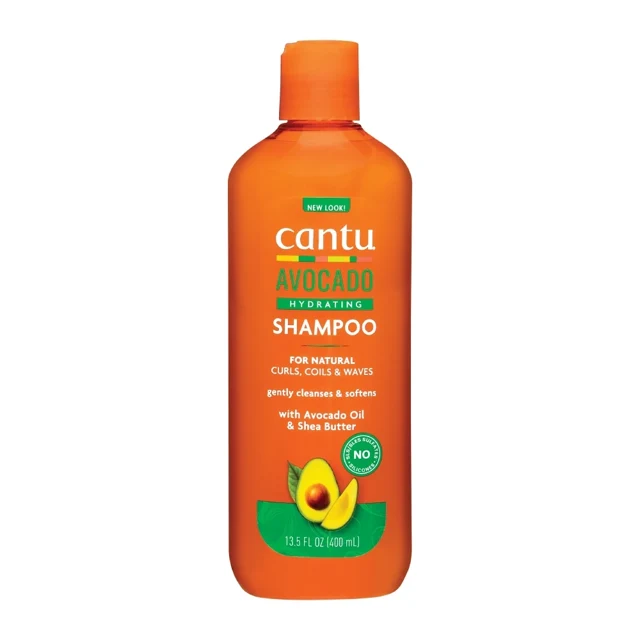 Cantu Avocado set de champú, acondicionador y crema de rizos — Componente del conjunto, mostrado por separado. La fotografía no representa el embalaje completo del lote.