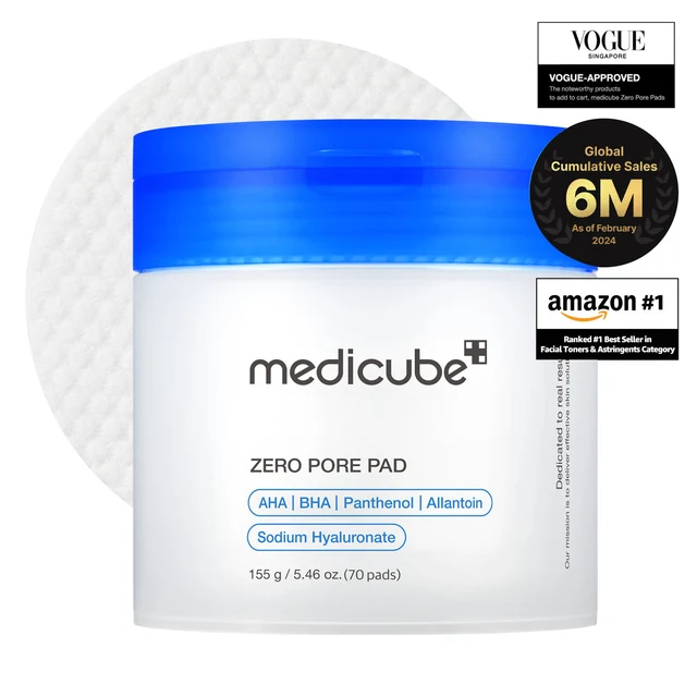 Medicube Zero Pore Pad 2.0 — 70 discos